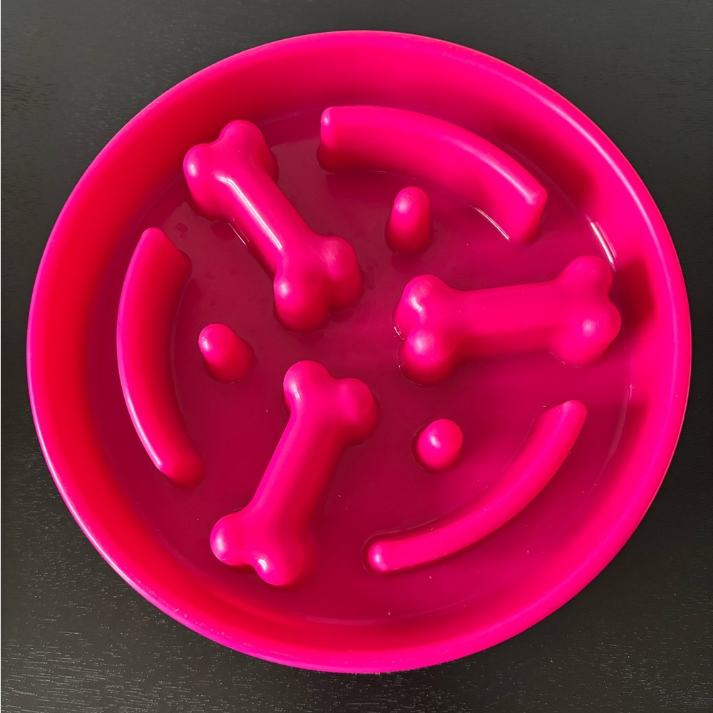 Dog slow feeder